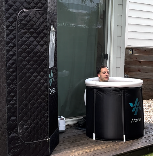 Sauna + Ice Pod: Un Ritual de Bienestar